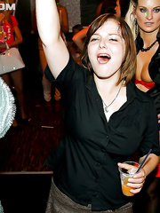 Sexual drunk amateurs going wild and wicked at the club party