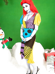 1St timer Joanna Hotty flashing hotty parts in perverteds cosplay outfit