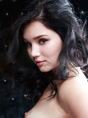 Dark Brown European glamour sweetheart sliding pants over cool legal age teenager butt