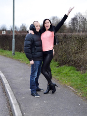 Sexy gazoo older woman receives herself some recent youthful dude to ride hard