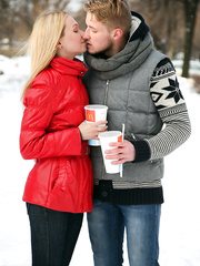 Youthful golden-haired with small love melons acquires an interior jizz flow whilst riding on top