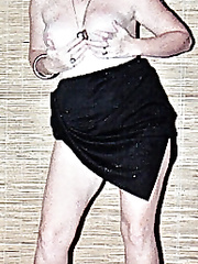 FranzS and some of her sexy clothes looking seductive