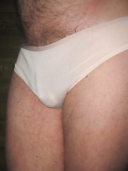 Had a fun afternoon in my cabin while wearing ladies panties