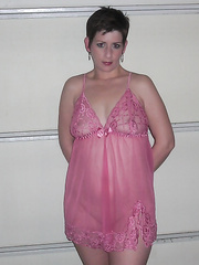My sexy wife Kate posing in lingerie while feeling real horny
