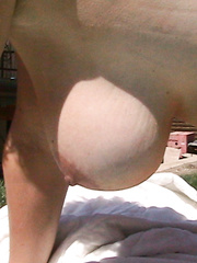 Superbowl entertainment time for your enjoyment naked in garden