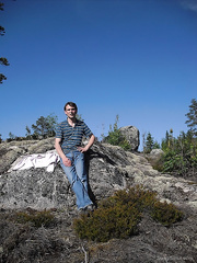 My wife take some hot photos of me in the nature