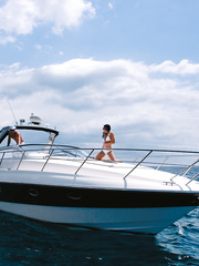 Consummate hawt pornstar Aletta Ocean acquires hawt wazoo screwed & large mouthful at sea