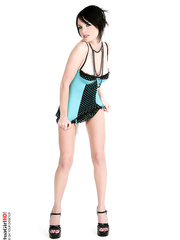 Super hawt mother I'd like to fuck Jenna Ravishing disrobes her hawt underware to pose stripped in heels