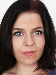 Non-Professional aged mother I'd like to fuck Vendula sluggishly peels to pose stripped for porn interview