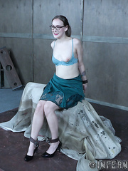 Hawt villein cuties fastened jointly for vagina take up with the tongue in facesitting lezdom servitude