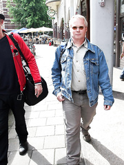 Very slim Euro cutie facesitting mature  & getting cum on miniature boobs