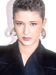 Short haired female spits out spunk after fucking her studs allies