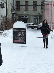 Legal Age Teenager angels have hawt lesbo sex during the time that it is cold and snowy outside