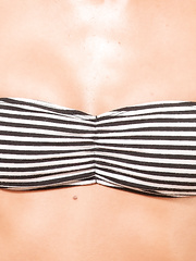 Amazingly enchanting latin babe chick lazily uncovering her tiny curves