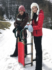 Irresistible Linda Moretti and Verona Sky do some fantastic angel-hotty