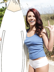 Hawt legal age teenager girlfriend with wonderful bazookas receives nailed in the tent during the time that camping