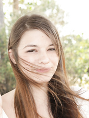 Cute ex-girlfriend masturbates her bald legal age teenager love tunnel in advance of sex in car