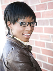 Ebon girl Taylor Starr bares her round wazoo during the time that engulfing gloryhole jock