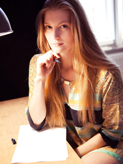 Marvelous Bretona lifts up her short petticoat and her legs for a closeup cookie discharged