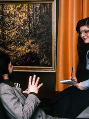 Vintage porn doxies with dildos toy their unshaved snatches solo and in couples