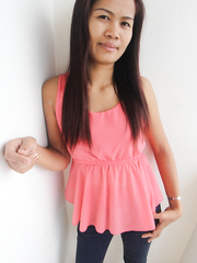 Fine Oriental mother I'd like to fuck On takes a rod in her unshaved fur pie and precious facial jizz flow