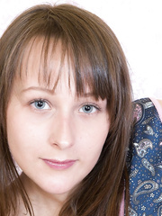 Recent faced juvenile Vera flashes panty upskirt in advance of showing her unshaved beaver