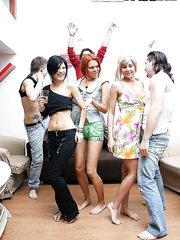 College students enhance their sex lives with a bout of group sex fucking