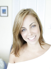 Hot legal age teenager Krystal Banks flashes her scones and squats for oiled POV cook jerking