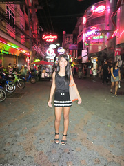 Thai bar angel bonks a sex tourist in POV mode for simple specie