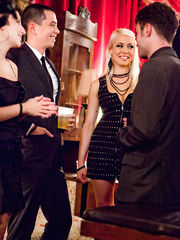 Swingers party at a mansion goes as planned with lots of fucking