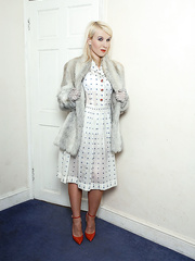 mother I'd like to fuck Evey can't resist lifting her petticoat to show her vintage garter & undressed arse