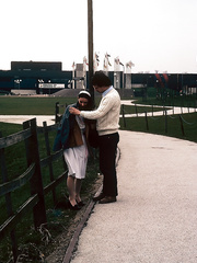 Vintage angel allows her excited stud to cum all over her face and neck