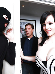 Worthwhile housewife Jasmine James is pleasant huge cum-stick