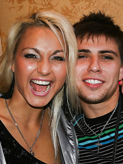 Seductive blond honeys acquire picked up and go wicked with a favourable lad