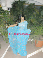 Desi housewife Aprita lets her bra slide during the time that posing non naked