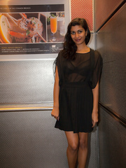 Amatuer Indian model CarlaWhite does an inviting disrobe to disclose her biggest titties