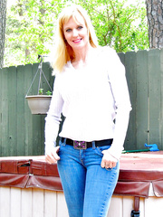 In the backyard at my home just playing around having photos taken