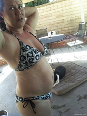 Deb is enjoy some Spring Time tanning sunbathing on a sun lounger