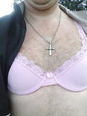 Trying out my feminine side cross-dressing wearing ladies underwear