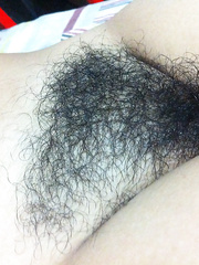 My hairy Filipina wife shows pussy while reading and being fucked