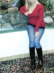 Showing off in a hotel and was hoping to get caught in public