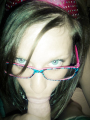 My wife giving dick a nice suck pov style homemade adult porn photos