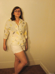 Very sexy chubby girl strip tease for you revealing things slowly