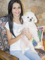 Hot Lalin Girl legal age teenager Denisse Gomez lastly her removes her bikini top after tease