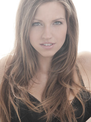 Nasty sweetheart Eufrat sucks and copulates a large darksome fake penis on the ottoman