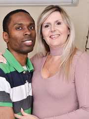 Lewd mamma Velvet Skye gives a youthful darksome boy a great fucking lesson