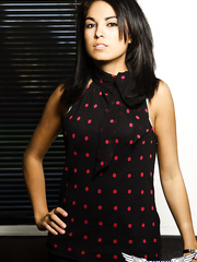 Legal Age Teenager cutie with darksome hair makes her undressed modelling premiere