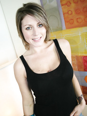 Tattooed babe Velicity Von bares her large titties prior to jerking a large knob