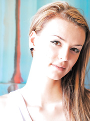 Skinny dark brown babe unveils her merry love muffins and her soaked bawdy cleft