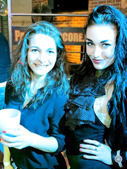 Clubbing sweethearts receive semen on faces during wild sex with studs and honeys